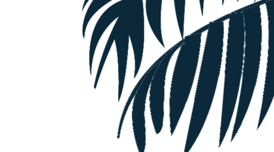 Poster foliage top right